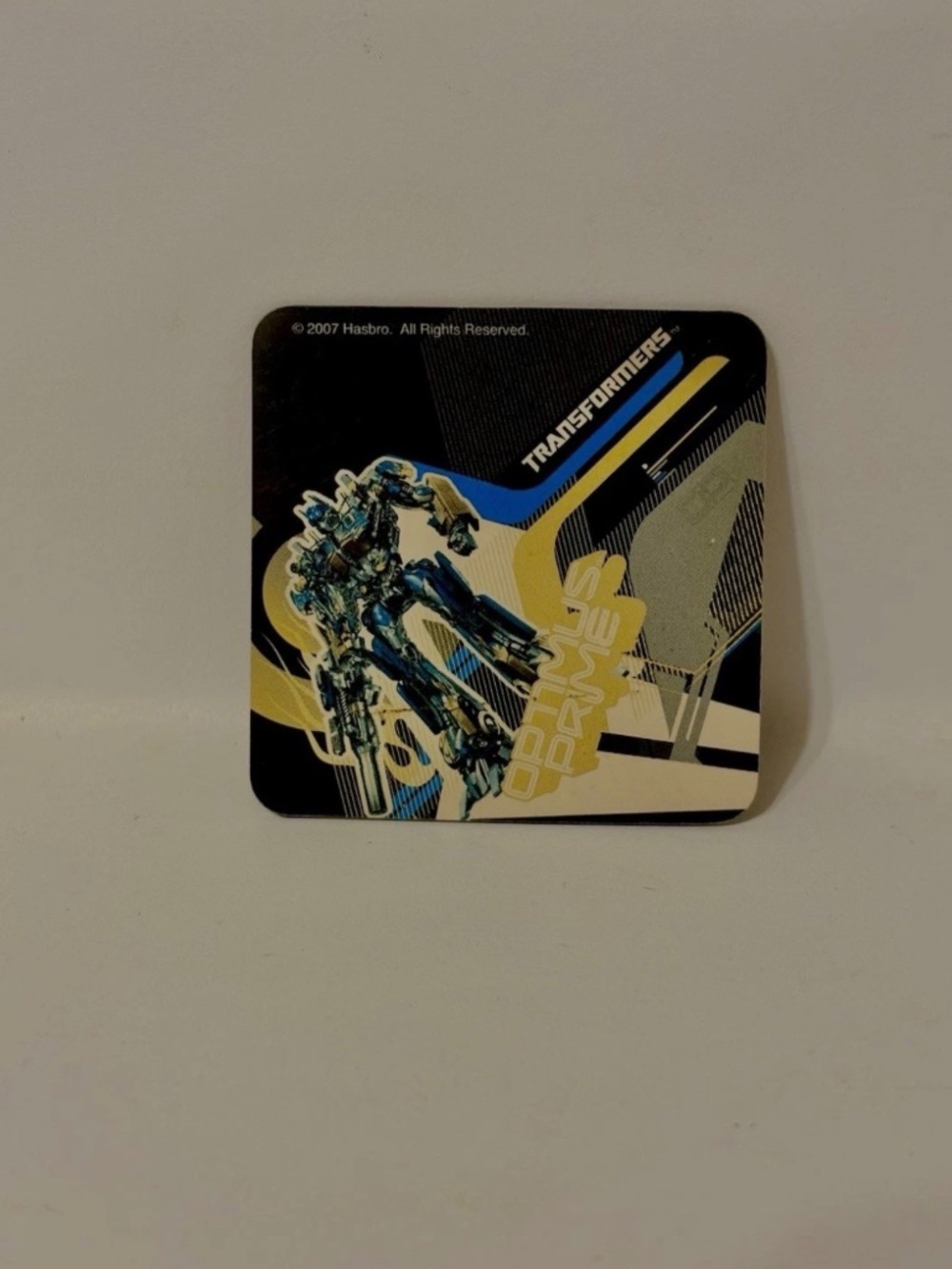 Vintage Transformers Optimus Prime Magnet Y2K Retro Deadstock 2007 Hasbro Rare